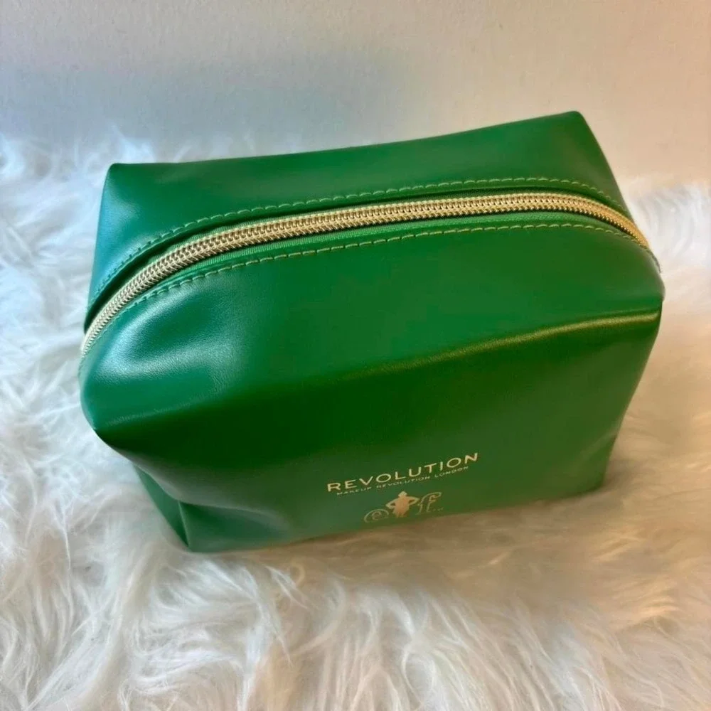 Revolution x Elf the Movie Son of‎ a Nutcracker Green Makeup Cosmetic Bag